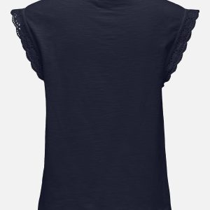 JDYSALAVA LIFE SL CROCHET TOP JRS NOOS SKY CAPTAIN – Image 2