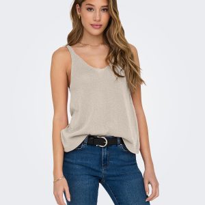 JDYSHINE LIFE SL TOP KNT TAPIOCA MEL – Image 3