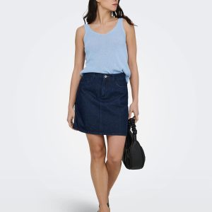 JDYSHINE LIFE SL TOP KNT POWDER BLUE – Image 3