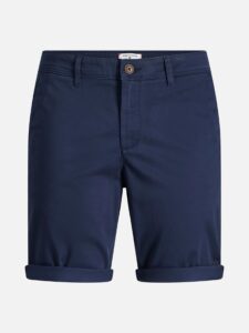 JPSTBOWIE SHORTS SOLID NAVY BLAZER