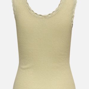 ONLCARLA SL GLITTER TOP CS JRS GREEN LILY – Image 2