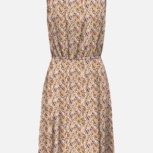 ONLNOVA LIFE VIS SL SARA DRESS DULL GOLD – Image 2