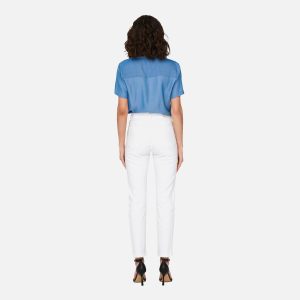 ONLEMILY STRETCH HW STR ANK DNM WHITE L32 - Image 4