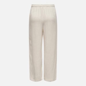 ONLSIESTA MW PULLUP LINEN BL PNT NOOS MOONBEAM - Image 2