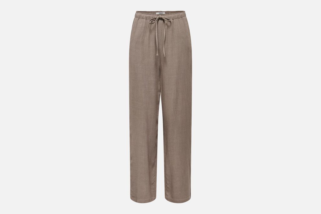 ONLSIESTA MW PULLUP LINEN BL PNT NOOS WALNUT