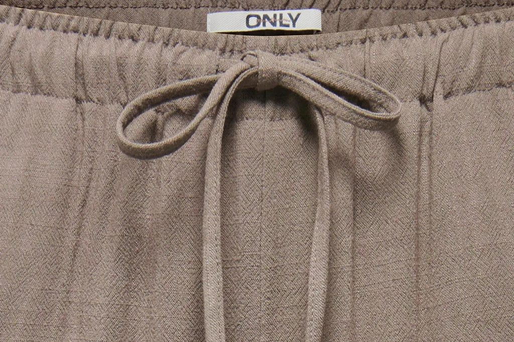 ONLSIESTA MW PULLUP LINEN BL PNT NOOS WALNUT
