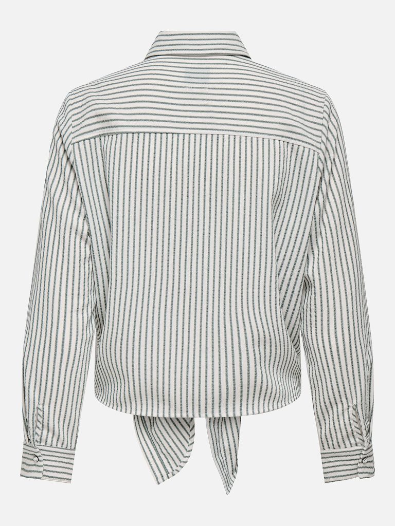 ONLLECEY LS KNOT SHIRT NOOS CLOUD DANCER