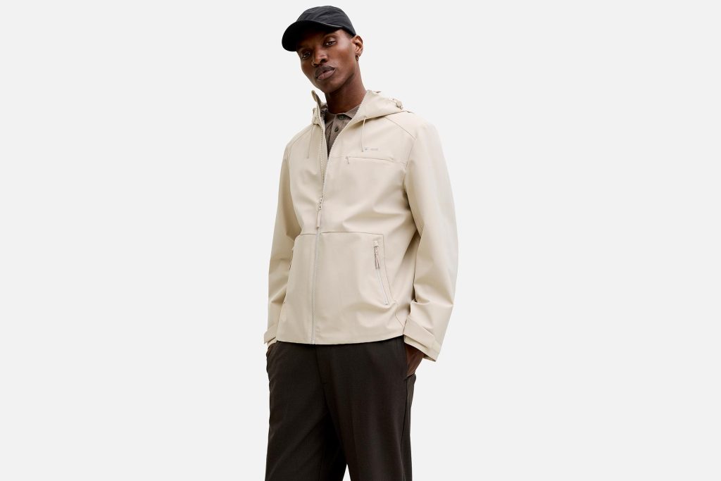 JPRBLAASPEN JACKET WHITE MELANGE