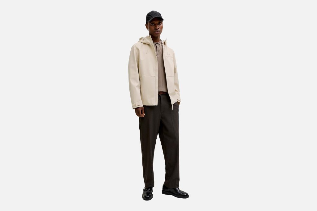 JPRBLAASPEN JACKET WHITE MELANGE
