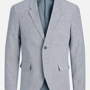 JPRMARTIN SUMMER BLZ LINEN BLEND FADED DENIM – Image 1
