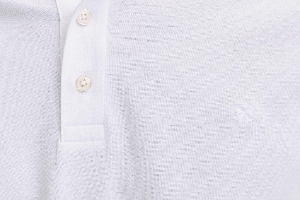 ETHAN POLO BRIGHT WHITE