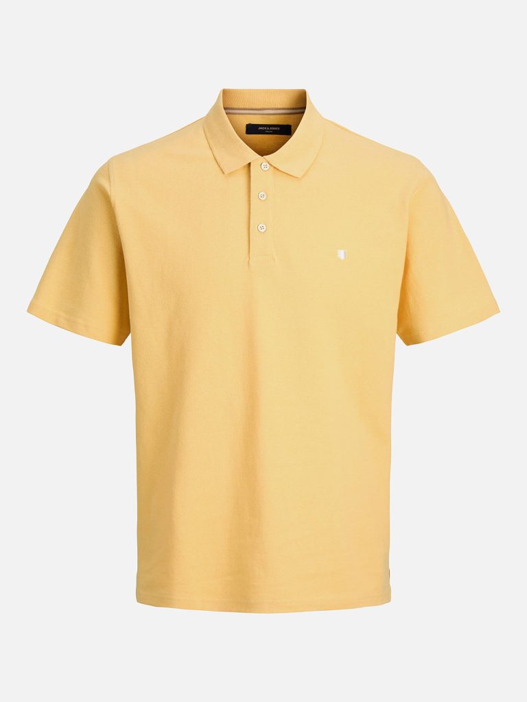 JPRBLUSUMMER LINEN SS POLO SAHARA