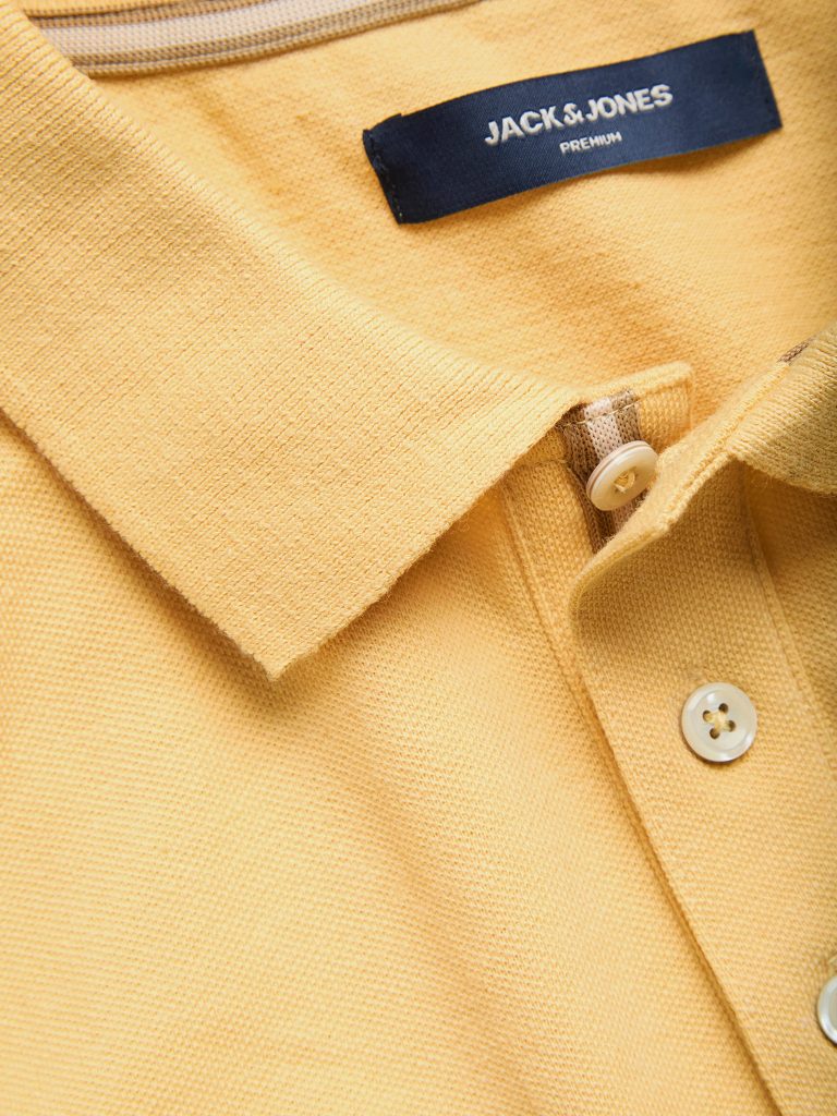 JPRBLUSUMMER LINEN SS POLO SAHARA