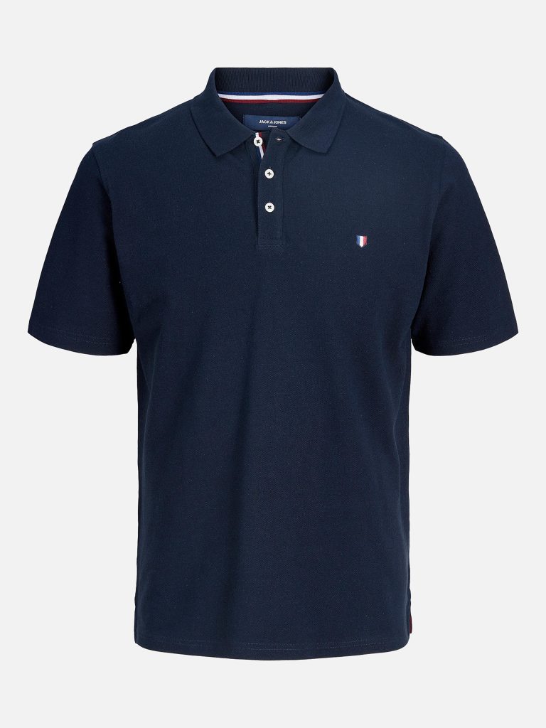 JPRBLUSUMMER LINEN SS POLO SKY CAPTAIN