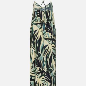 VIRYN ZOA VNECK SINGLET MAXI DRESS ATLANTIC DEEP - Image 2