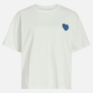 MONIE HEART ONECK WHITE - Image 1