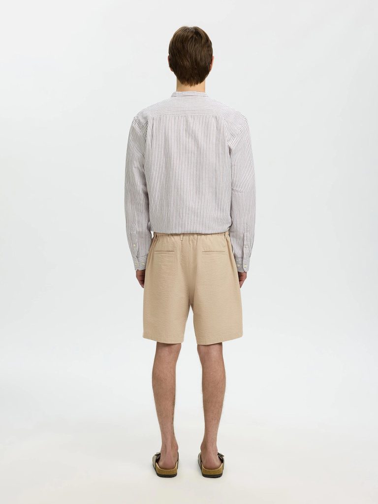 SLHREGULARKARL SEERSUCKER PURE CASHMERE