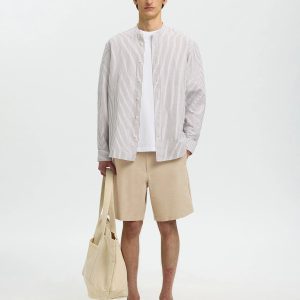 SLHREGULARKARL SEERSUCKER PURE CASHMERE – Image 4