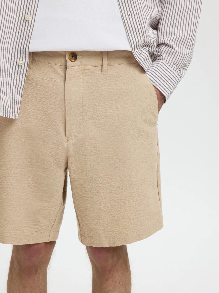 SLHREGULARKARL SEERSUCKER PURE CASHMERE