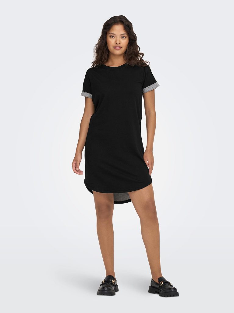 JDYIVY SS DRESS JRS NOOS BLACK