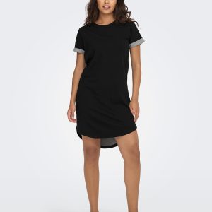 JDYIVY SS DRESS JRS NOOS BLACK – Image 4