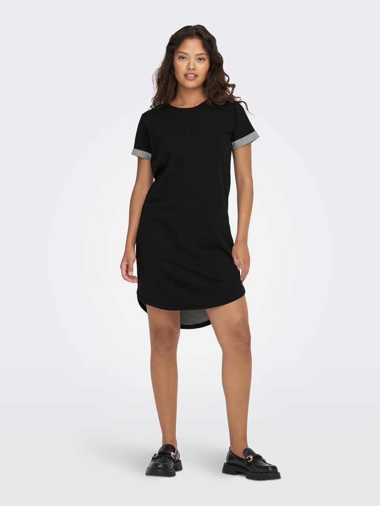 JDYIVY SS DRESS JRS NOOS BLACK
