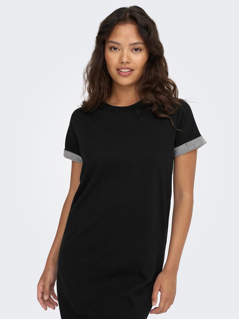 JDYIVY SS DRESS JRS NOOS BLACK