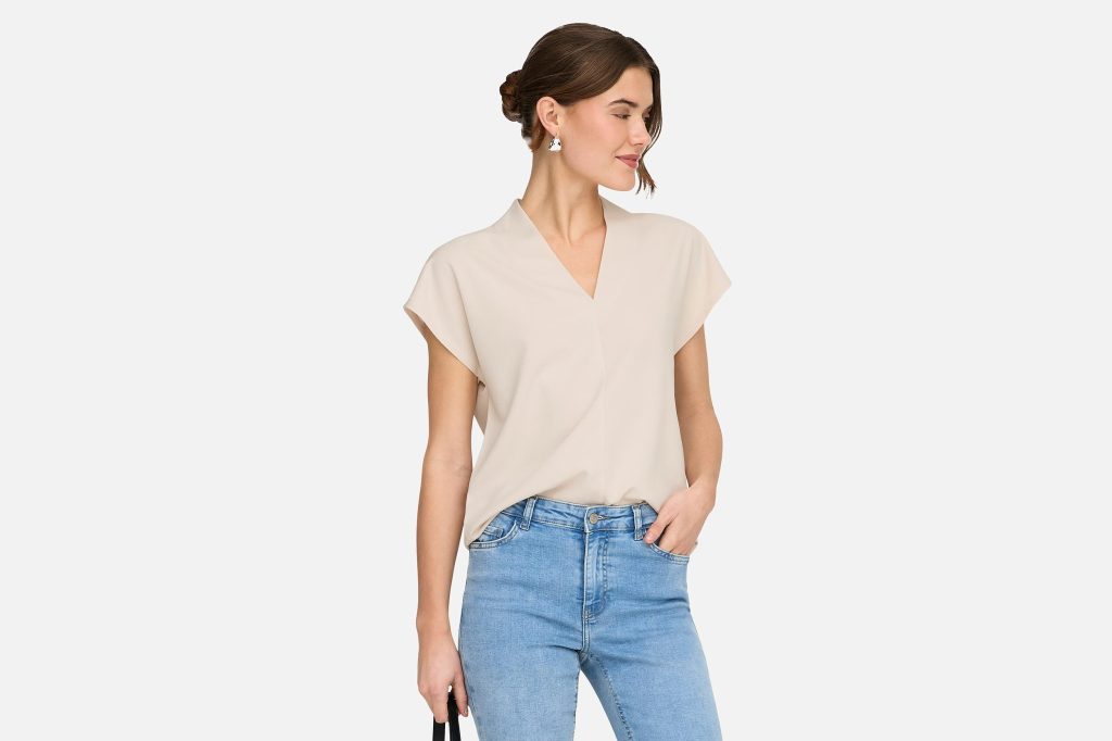 JOY LIFE TOP SANDSHELL CASHMERE