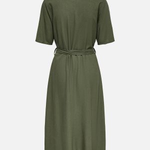 JDYSAY 24 MIDI SHIRT DRESS NOOS KALAMATA – Image 2