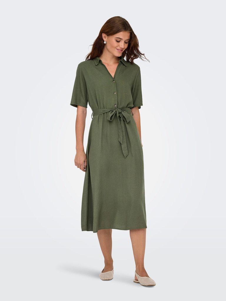 JDYSAY 24 MIDI SHIRT DRESS NOOS KALAMATA