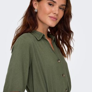 JDYSAY 24 MIDI SHIRT DRESS NOOS KALAMATA – Image 5