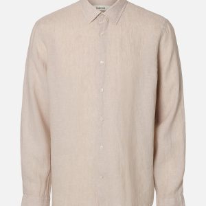 SLMREGCLAUS KYLIAN LINEN LS SHIRT PURE CASHMERE – Image 1