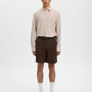 SLMREGCLAUS KYLIAN LINEN LS SHIRT PURE CASHMERE – Image 3