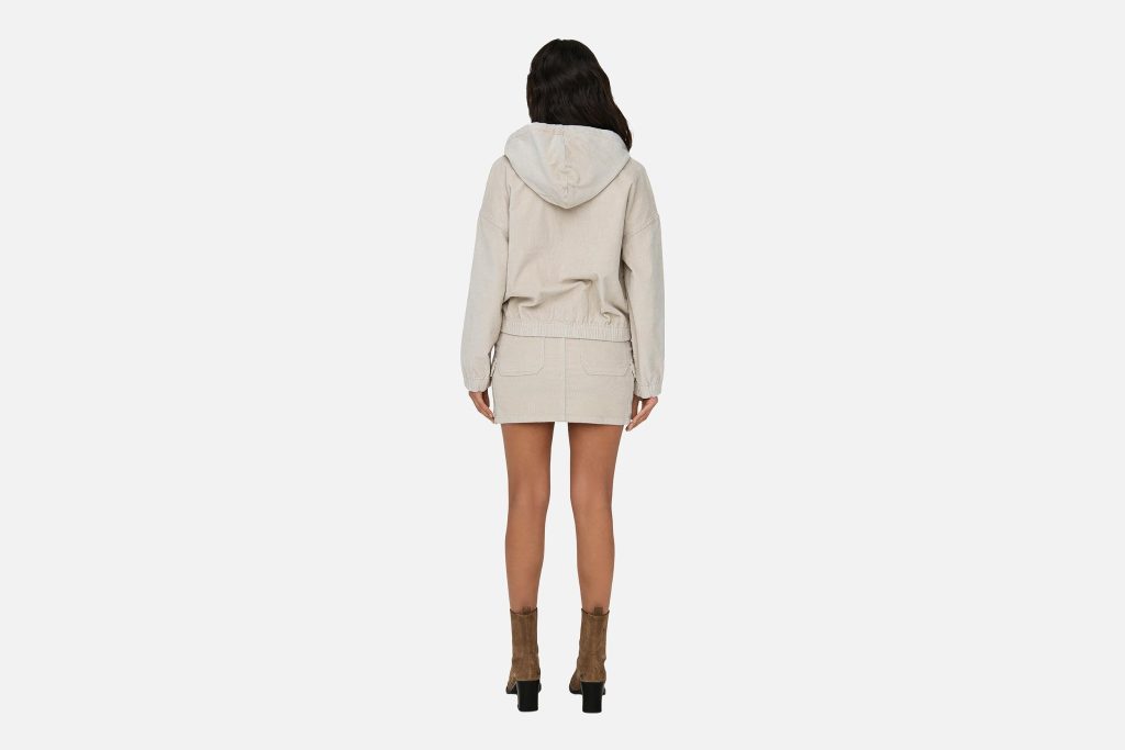 KENZIE CORD JACKET PUMICE STONE