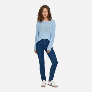 GEENA PULLOVER KNIT CLEAR SKY - Image 1