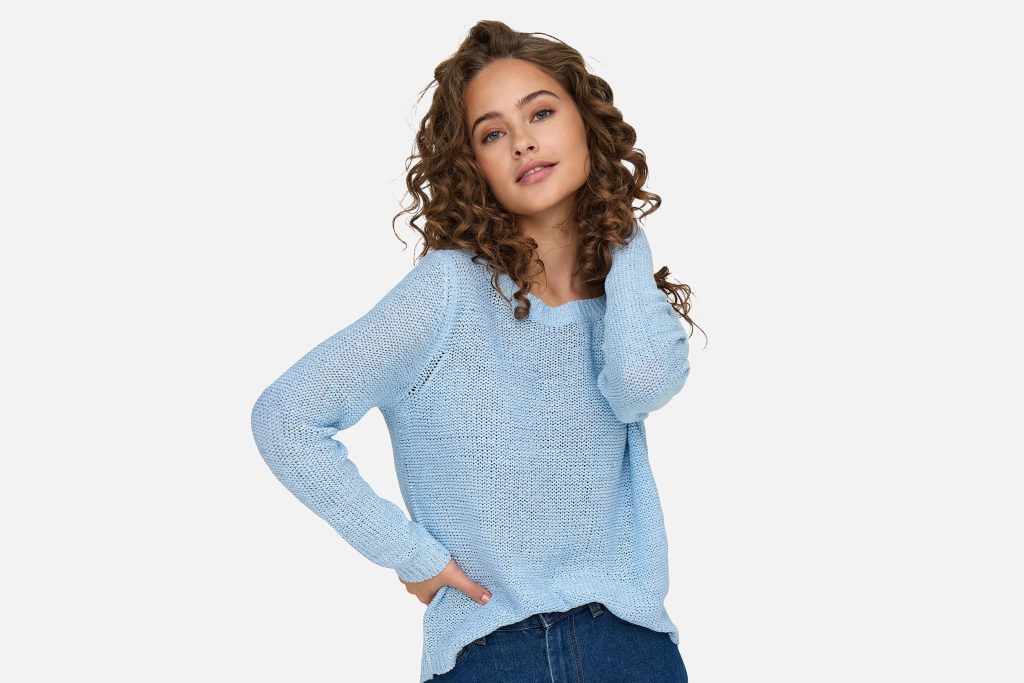 GEENA PULLOVER KNIT CLEAR SKY