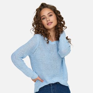 GEENA PULLOVER KNIT CLEAR SKY - Image 3