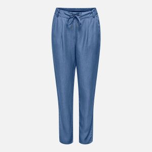 ONLPOPTRASH CHARIS LIFE PANT MEDIUM BLUE DENIM L32 - Image 1