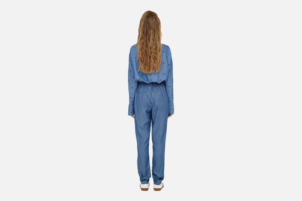 ONLPOPTRASH CHARIS LIFE PANT MEDIUM BLUE DENIM L32