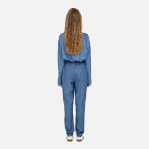 ONLPOPTRASH CHARIS LIFE PANT MEDIUM BLUE DENIM L32 - Image 5