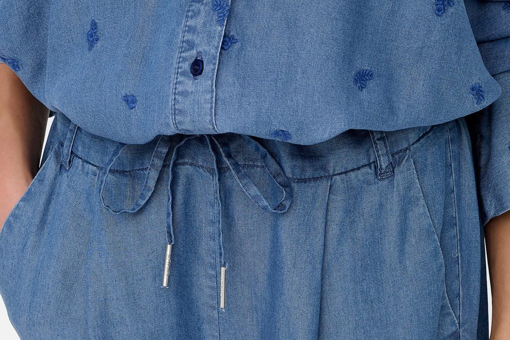 ONLPOPTRASH CHARIS LIFE PANT MEDIUM BLUE DENIM L32