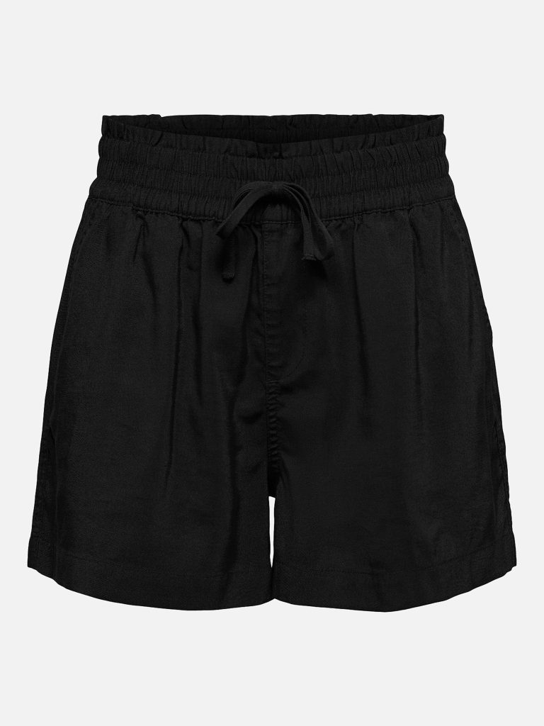ONLARIS LIFE PULL UP SHORTS WVN BLACK