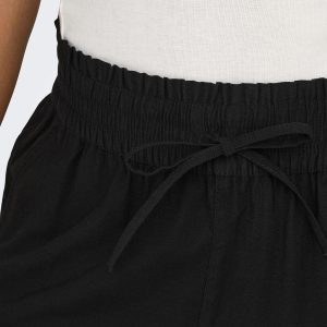 ONLARIS LIFE PULL UP SHORTS WVN BLACK - Image 5