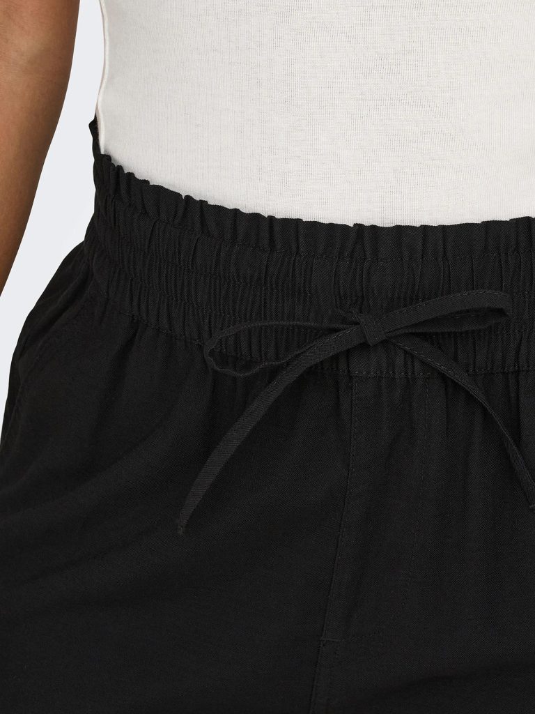 ONLARIS LIFE PULL UP SHORTS WVN BLACK