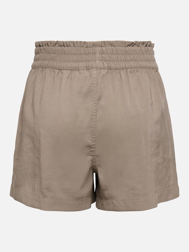 ONLARIS LIFE PULL UP SHORTS TAUPE