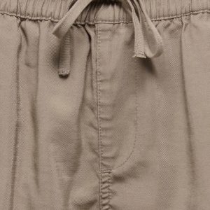 ONLARIS LIFE PULL UP SHORTS TAUPE – Image 5