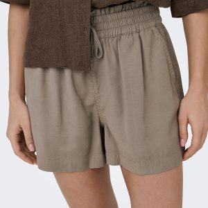 ONLARIS LIFE PULL UP SHORTS TAUPE – Image 6