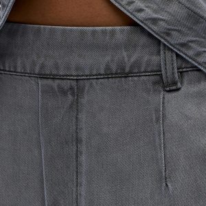 OBJFRAME LISA WIDE MW PANT NOOS LIGHT GREY – Image 6