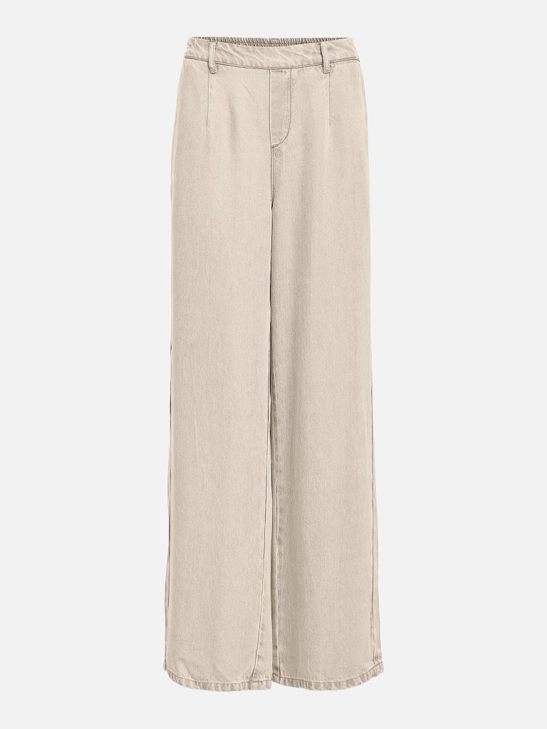 OBJFRAME LISA WIDE MW PANT NOOS BIRCH