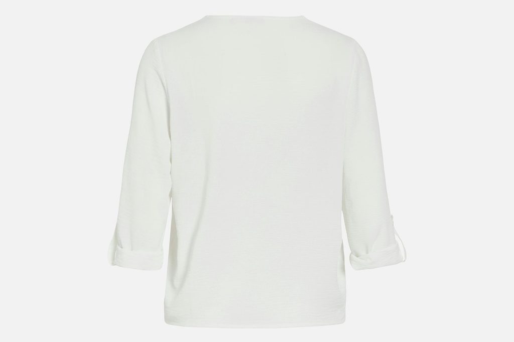 JOSA VNECK TOP SNOW WHITE
